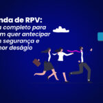 Ilustração de pessoas correndo com malas, indicando venda de RPV com segurança