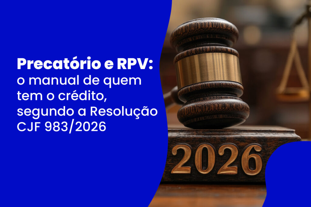 Precatório e RPV, manual de crédito, Resolução CJF 983/2026