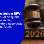 Precatório e RPV, manual de crédito, Resolução CJF 983/2026