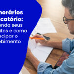 Homem escrevendo em caderno com texto "Honorários precatórios: entenda seus direitos e como antecipar o recebimento